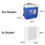 Freeze Peak Eco Cool 40 QT Soğutucu Buzluk 38 Litre - Görsel 9