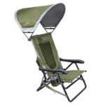 Gci Outdoor SunShade Backpack 4 Kademeli Güneşlikli Katlanır Kamp Sandalyesi - Görsel 3