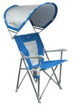 Gci Outdoor SunShade Captain's Chair Güneşlikli Katlanır Plaj Sandalyesi - Görsel 3