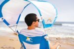 Gci Outdoor SunShade Captain's Chair Güneşlikli Katlanır Plaj Sandalyesi - Görsel 8