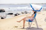 Gci Outdoor SunShade Captain's Chair Güneşlikli Katlanır Plaj Sandalyesi - Görsel 17