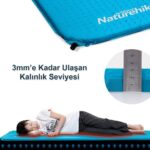 Naturehike C035 Ultralight Sponge Şişme Kamp Matı - Görsel 5