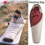 Naturehike M/880G Snowbird Ördek Tüyü Mumya Uyku Tulumu -35°C - Görsel 7