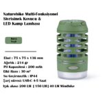 Naturehike Multi-Fonksiyonel Sivrisinek Kovucu & LED Kamp Lambası - Görsel 9