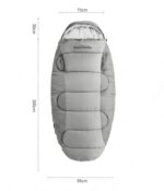 Naturehike PS200 Oval Ultralight Uyku Tulumu -4°C - Görsel 3