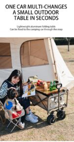 Naturehike Çok Amaçlı Katlanır Taşıma Arabası [Vagon] - Görsel 12