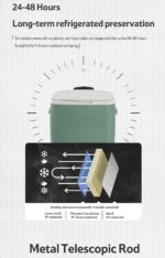 Naturehike LINDU Large Cooler Q-10H Tekerlekli Buzluk 38 Lt - Görsel 5