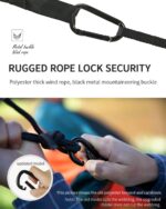 Naturehike Ultralight Swing Tek Kişilik Hamak [ 340T Pongee - SINGLE ] - Görsel 13