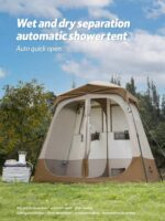 Naturehike WC & Duş & Giyinme Çadırı [ Otomatik Kurulum - İki Odalı ] - Görsel 33