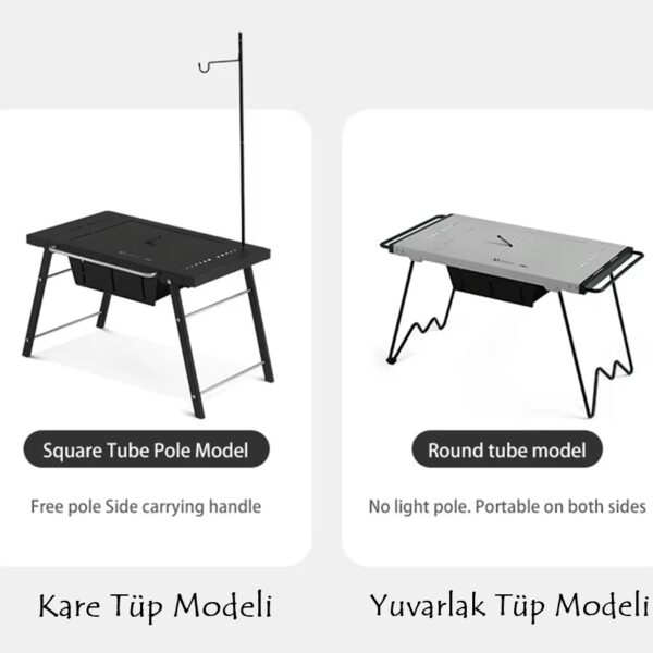 Naturehike Multifunctional Travel Barbecue + Katlanabilir Masalı