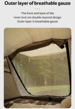 Naturehike Glamping UPF50+ Aries Beta 4-6 Kişilik Tünel Çadır - Görsel 29