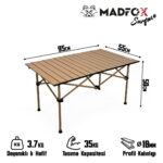 Madfox Surface Katlanır Kamp Masası - Görsel 6