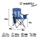 Madfox Beacon Katlanır Kamp Sandalyesi - Görsel 15
