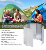 Naturehike Katlanır Rüzgar Kesici Aparat | 10 Parça | - Görsel 4