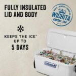 Coleman Xtreme Wheeled 100 QT Tekerlekli Soğutucu Marine Buzluk 94.6 Lt - Görsel 12