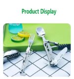 Grand Harvest GHKS002 Multi Fonksiyonel Çatal Bıçak Kaşık Tirbüşon Set - Görsel 10