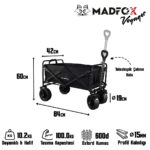 Madfox Voyager Katlanır Çok Amaçlı Yük Taşıma Arabası [Vagon] - Görsel 8