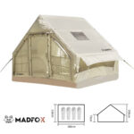 Madfox Bigless Glamping Cotton Inflatable Şişme Çadır [ Baca Çıkışlı ] - Görsel 3