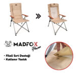 Madfox Haven 6 Kademeli Katlanır Kamp Sandalyesi - Görsel 11