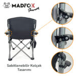 Madfox Journey Katlanır Kamp Sandalyesi - Görsel 19
