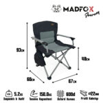 Madfox Journey Katlanır Kamp Sandalyesi - Görsel 8