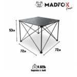Madfox Campix Katlanır Kamp Masası Büyük - Görsel 5