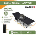 Madfox AeroLift Katlanır Kamp Yatağı Kampet - Görsel 7
