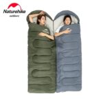 Naturehike Y150L Zarf Tarzı Kapüşonlu Pamuklu Uyku Tulumu -6°C - Görsel 4